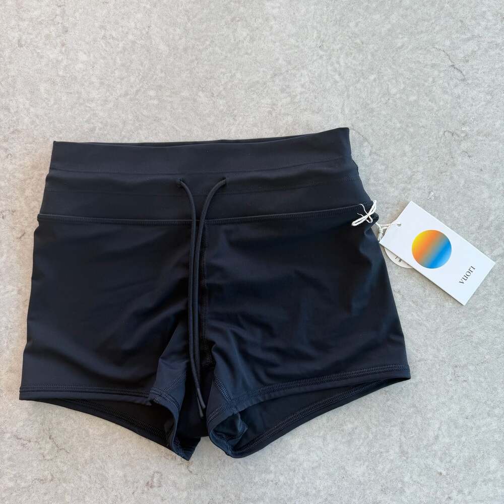 Vuori Womens Swim Shorty in Black